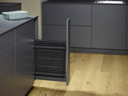 Бутылочница для противней 150 мм 3D, Арена СТИЛЬ 1 шт, цвет АНТРАЦИТ